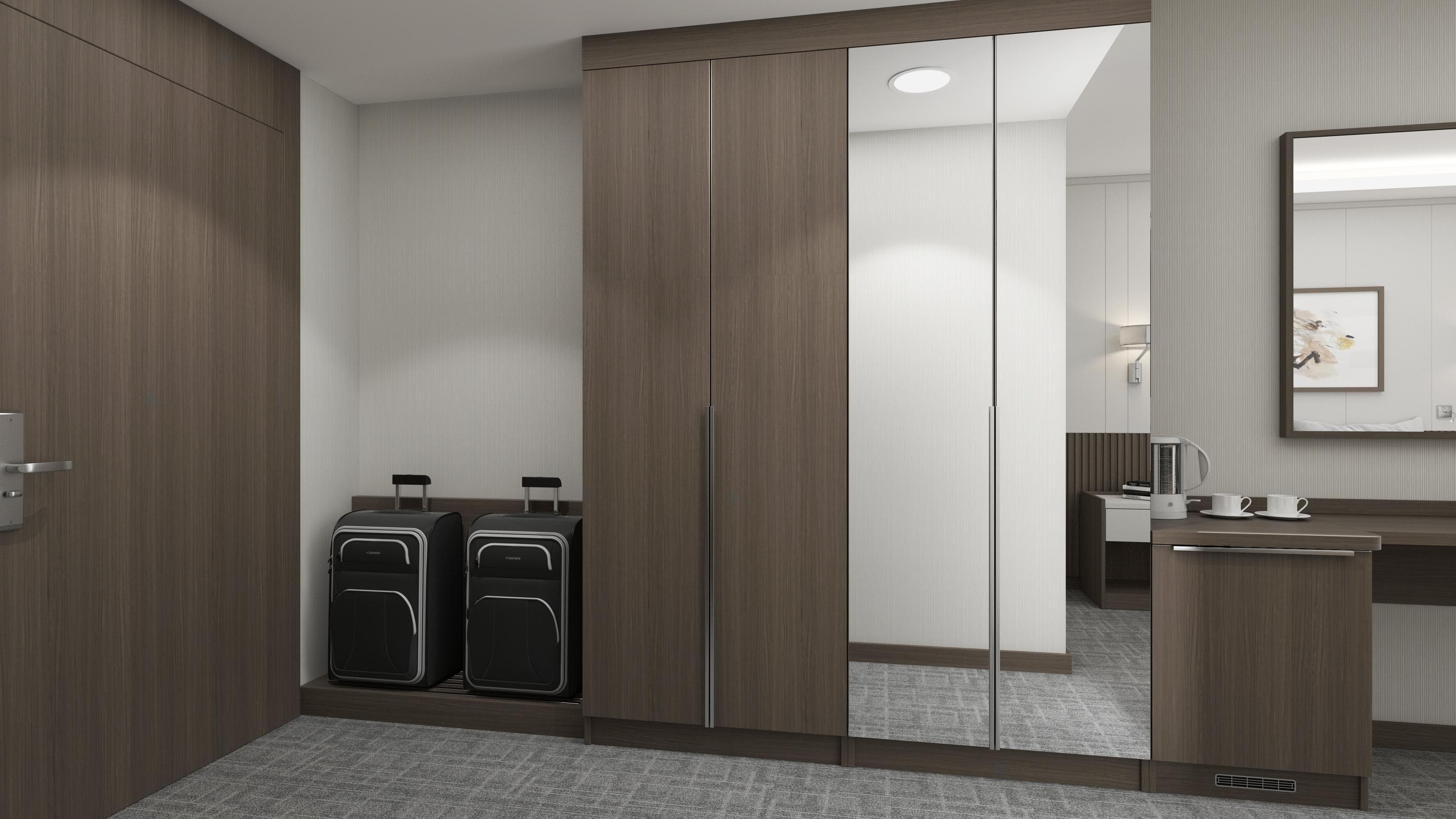 3D Visualization - Hotel Room