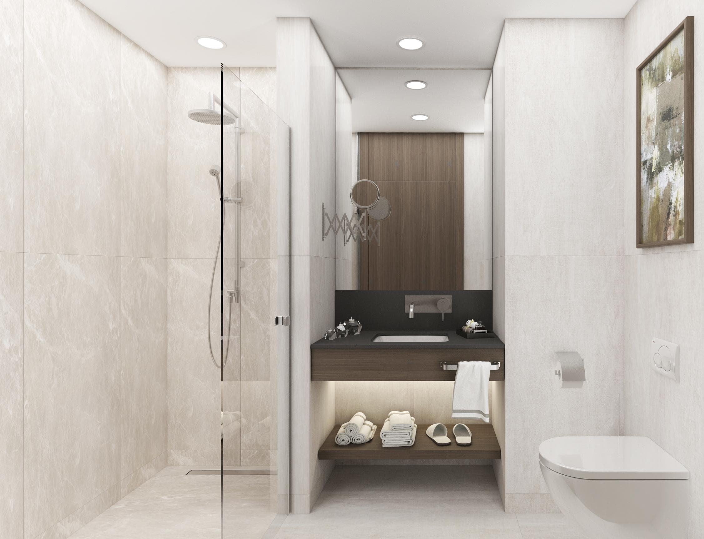3D Visualization - Hotel Room
