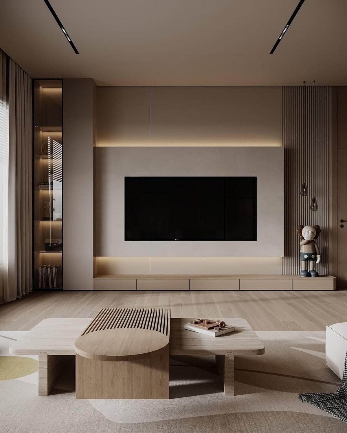 Living Room - TV Wand